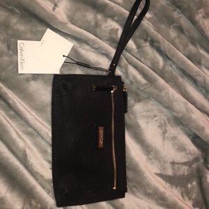 Leather Lace Calvin Klein Handbag